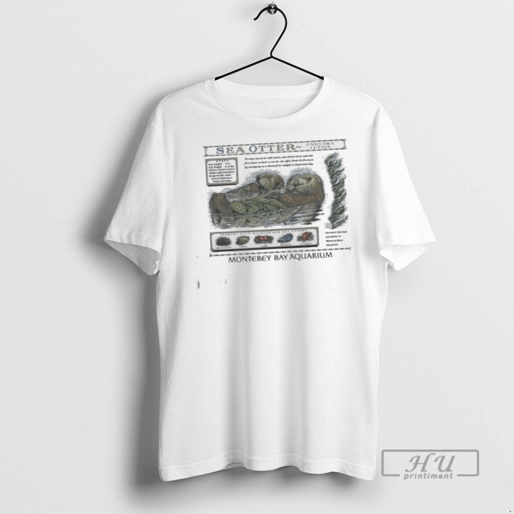 Officials Sea Otter Enhydra Lutris Monterey Bay - Adult & Kids T-Shirts, Sweatshirts & Hoodies apparel design preview 1