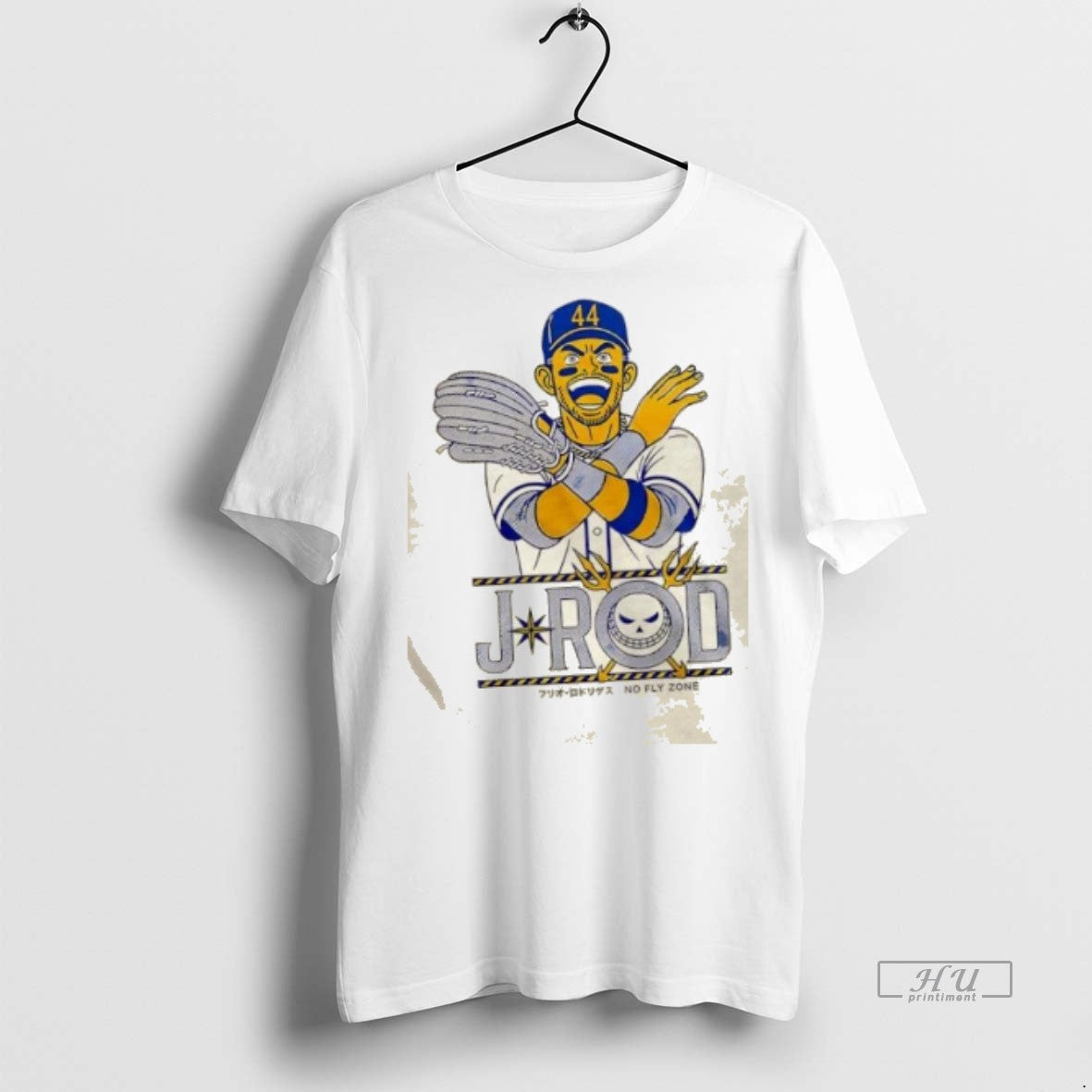 Officials Seattle Mariners J Rod No Fly Zone Might As - Adult & Kids T-Shirts, Sweatshirts & Hoodies apparel design preview 1