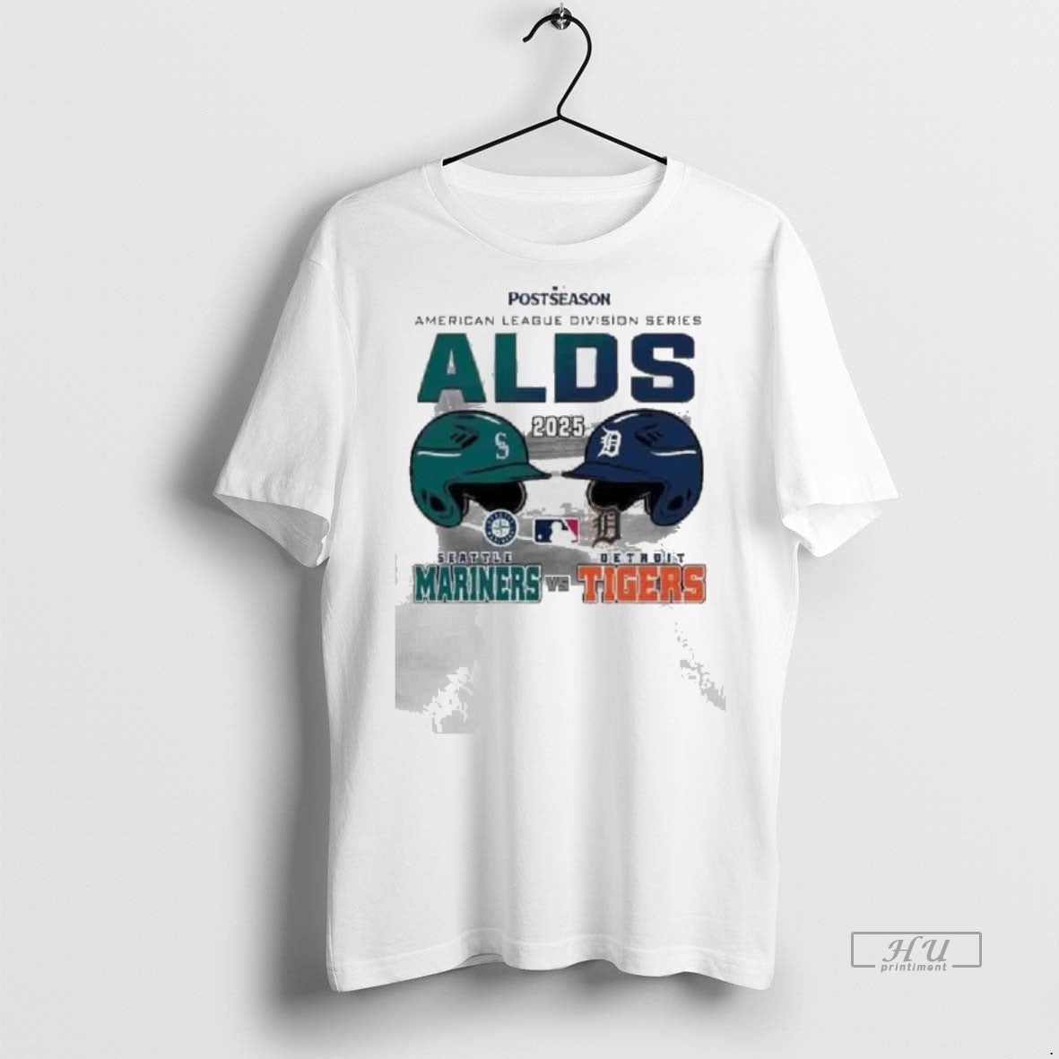 Officials Seattle Mariners Vs Detroit Tigers 2025 - Adult & Kids T-Shirts, Sweatshirts & Hoodies apparel design preview 1