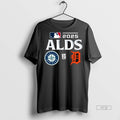 Officials Seattle Mariners Vs Detroit Tigers 2025 Mlb - Adult & Kids T-Shirts, Sweatshirts & Hoodies apparel design preview 1