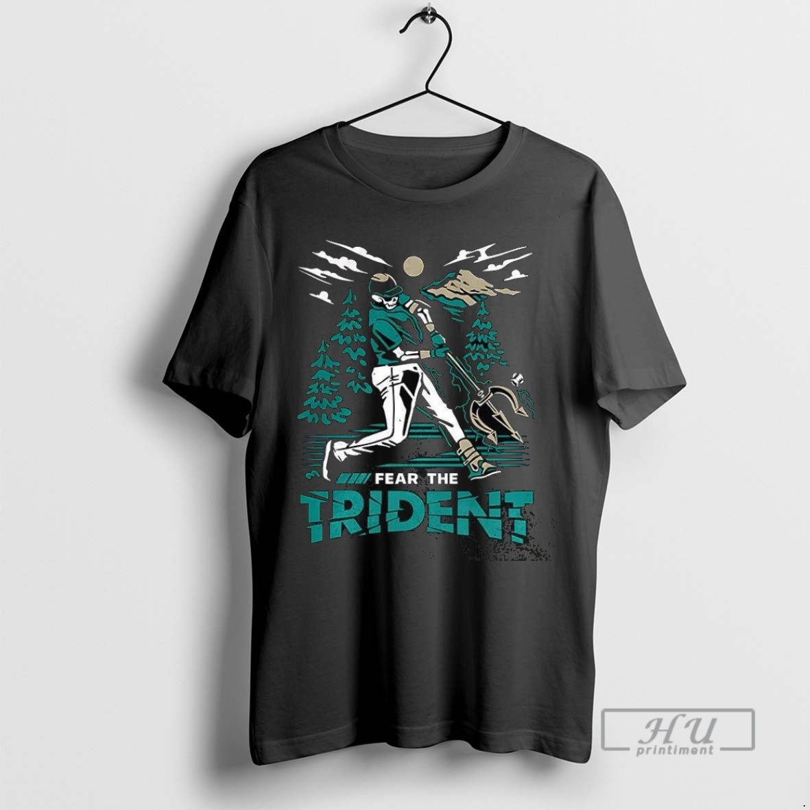 Officials Seattle Mariners Baseball Fear The Trident - Adult & Kids T-Shirts, Sweatshirts & Hoodies apparel design preview 1