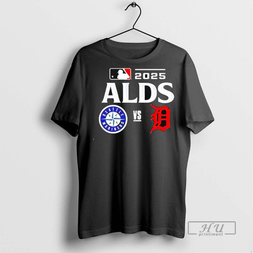 Officials Seattle Mariners Vs Detroit Tigers Alds Mlb - Adult & Kids T-Shirts, Sweatshirts & Hoodies apparel design preview 1