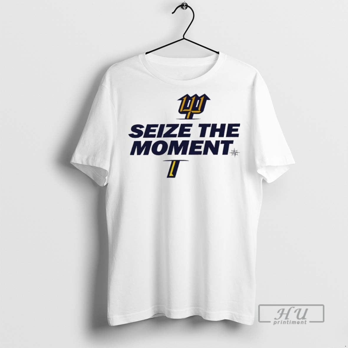 Officials Seize The Moment Trident Seattle Mariners - Adult & Kids T-Shirts, Sweatshirts & Hoodies apparel design preview 1