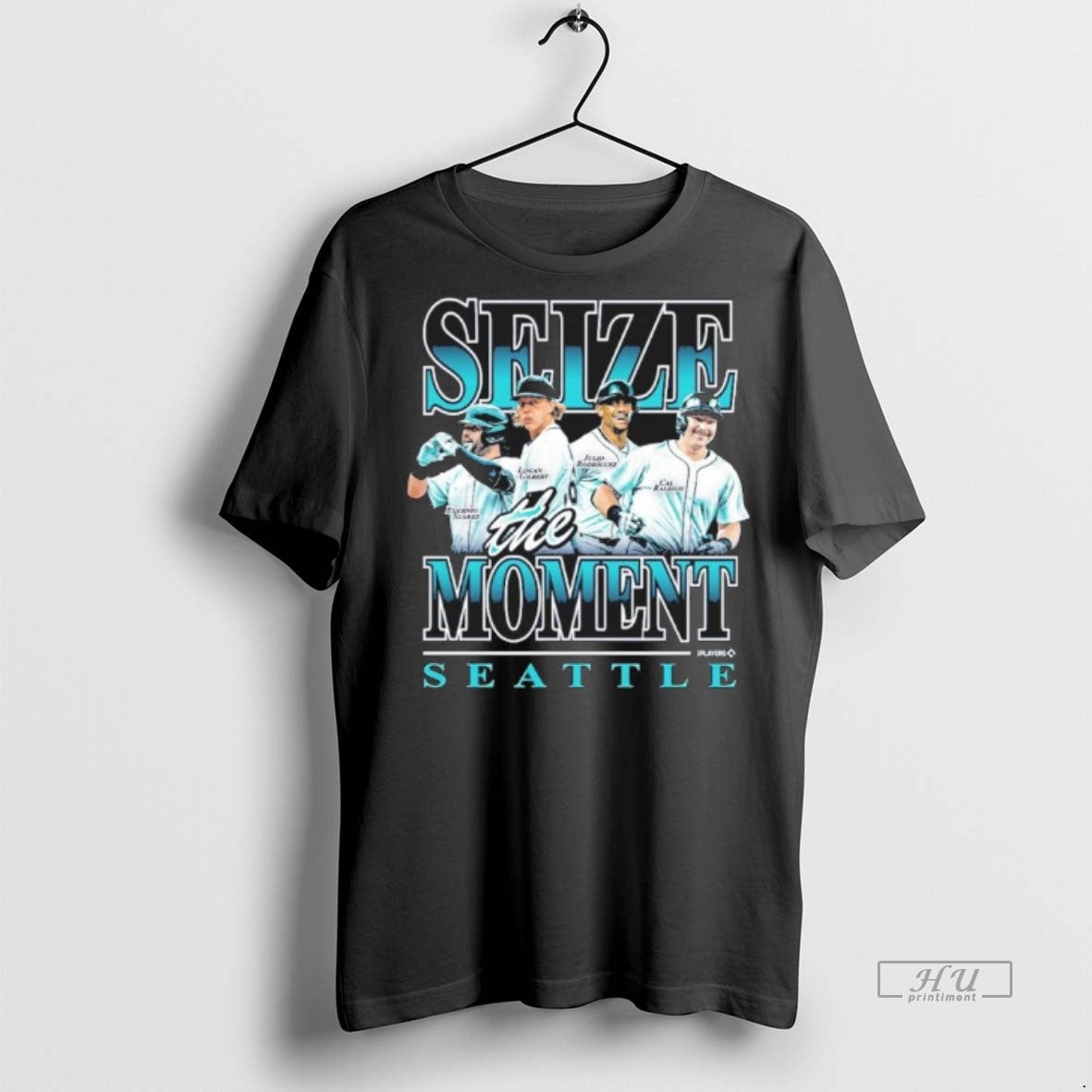 Officials Seize The Moment Seattle Mariners Sweater - Adult & Kids T-Shirts, Sweatshirts & Hoodies apparel design preview 1
