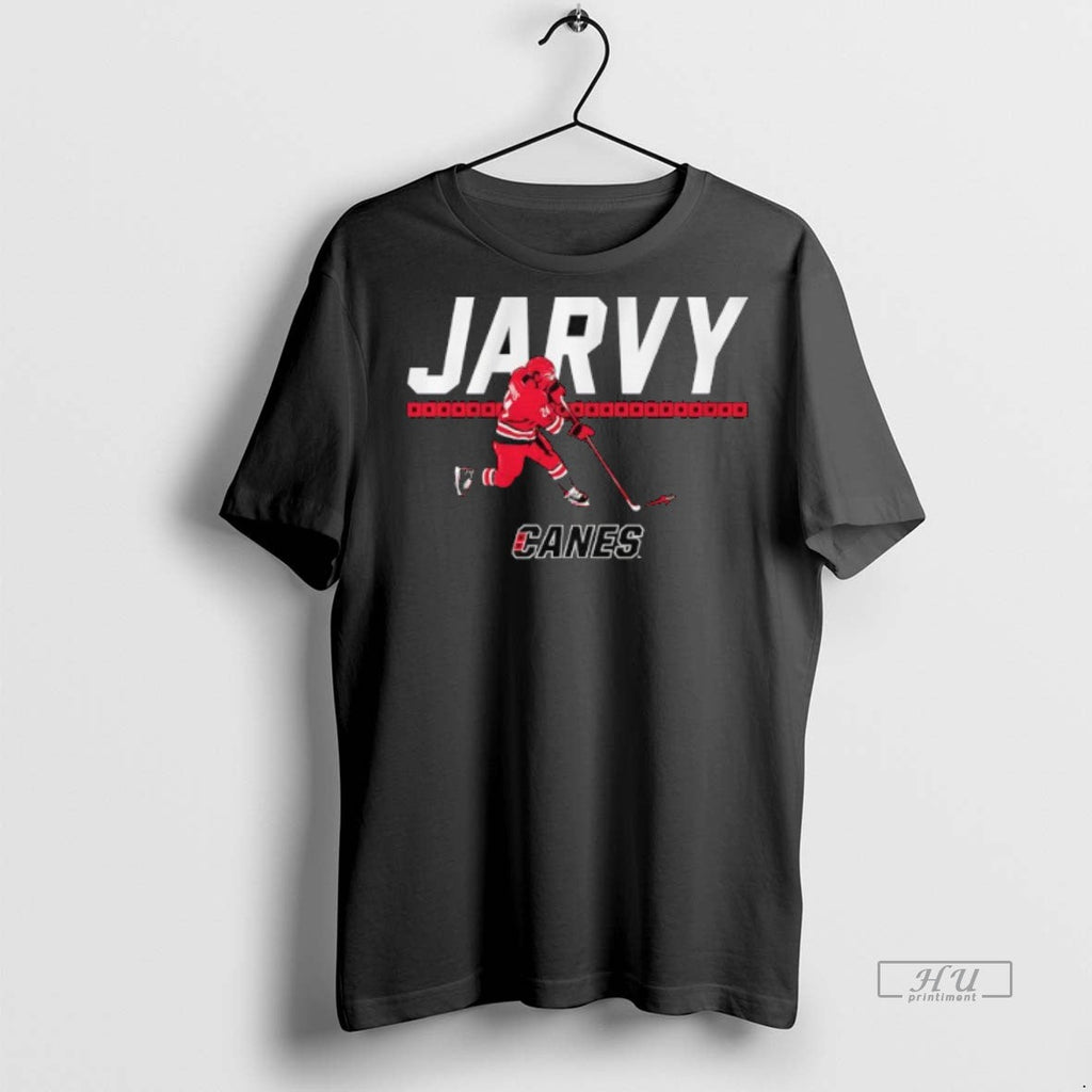 Officials Seth Jarvis Carolina Hurricanes Hockey 2025 - Adult & Kids T-Shirts, Sweatshirts & Hoodies apparel design preview 1