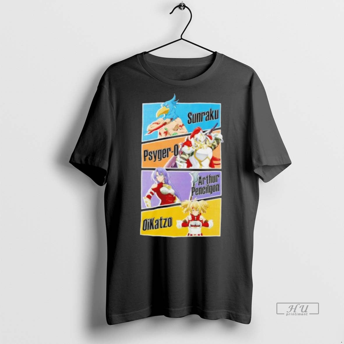 Officials Shangri La Frontier Character Panels - Adult & Kids T-Shirts, Sweatshirts & Hoodies apparel design preview 1