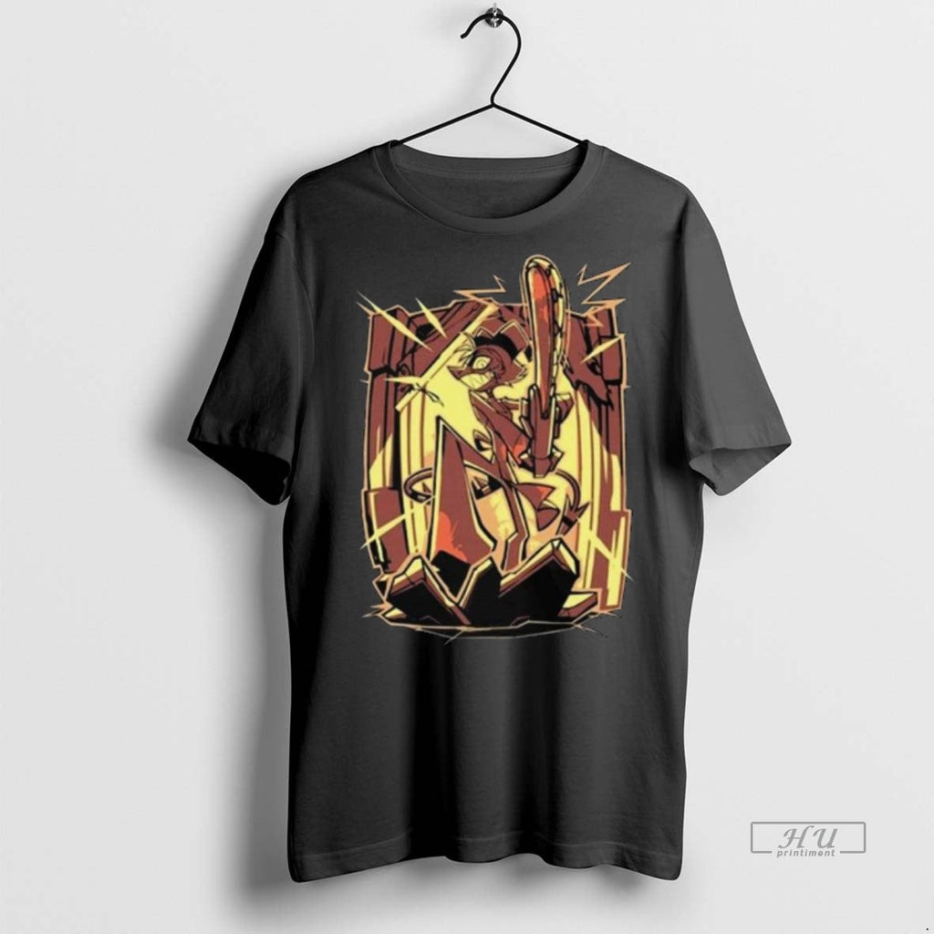 Officials Shark Robot Helluva Boss Striker Halloween - Adult & Kids T-Shirts, Sweatshirts & Hoodies apparel design preview 1