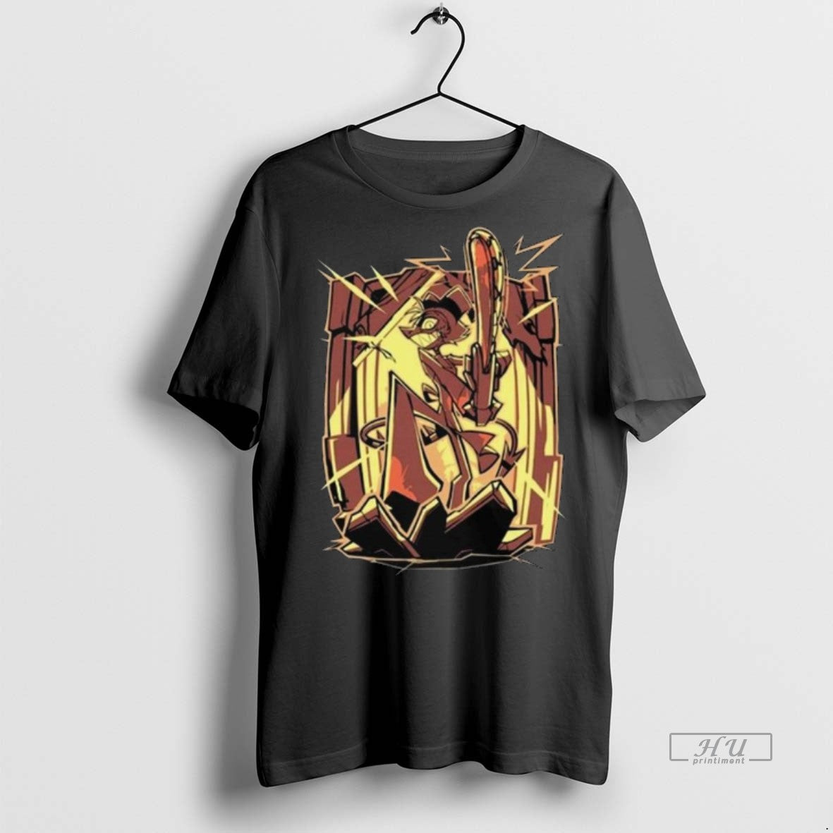 Officials Shark Robot Helluva Boss Striker Halloween - Adult & Kids T-Shirts, Sweatshirts & Hoodies apparel design preview 1