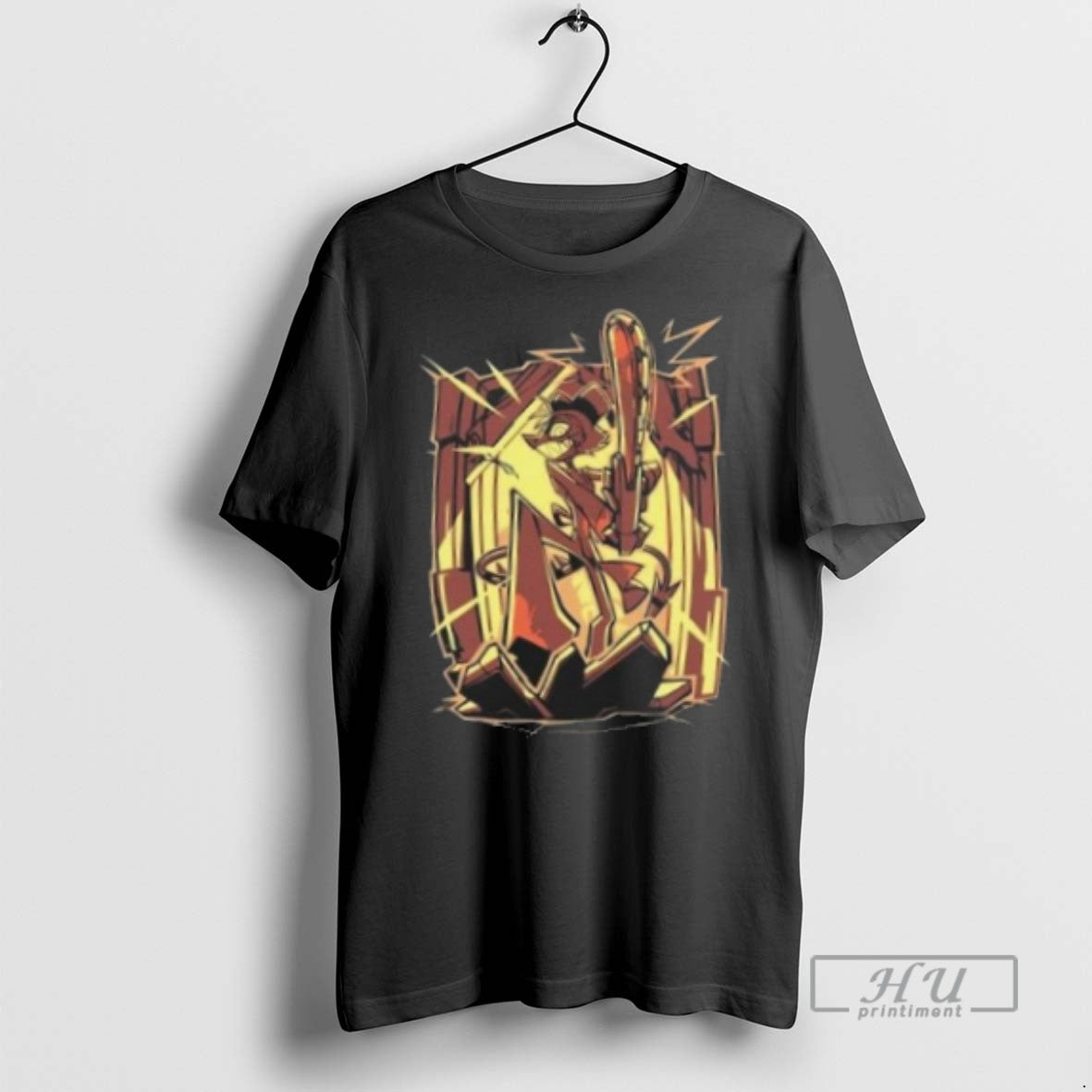 Officials Shark Robot Helluva Boss Striker Halloween - Adult & Kids T-Shirts, Sweatshirts & Hoodies apparel design preview 1