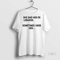 Officials She Said Her Or Lebanon Sometimes I Miss - Adult & Kids T-Shirts, Sweatshirts & Hoodies apparel design preview 1