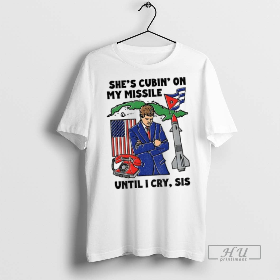 Officials Shes Cubin On My Missile Until I Cry Sis - Adult & Kids T-Shirts, Sweatshirts & Hoodies apparel design preview 1