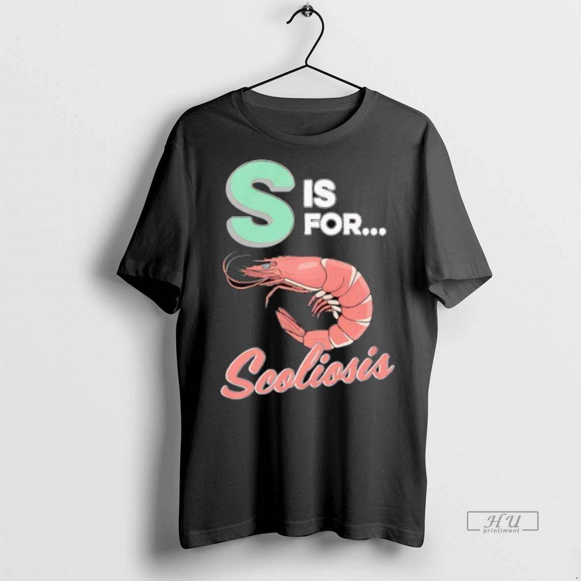Officials Shrimp S Is For Scoliosis Sweater - Adult & Kids T-Shirts, Sweatshirts & Hoodies apparel design preview 1