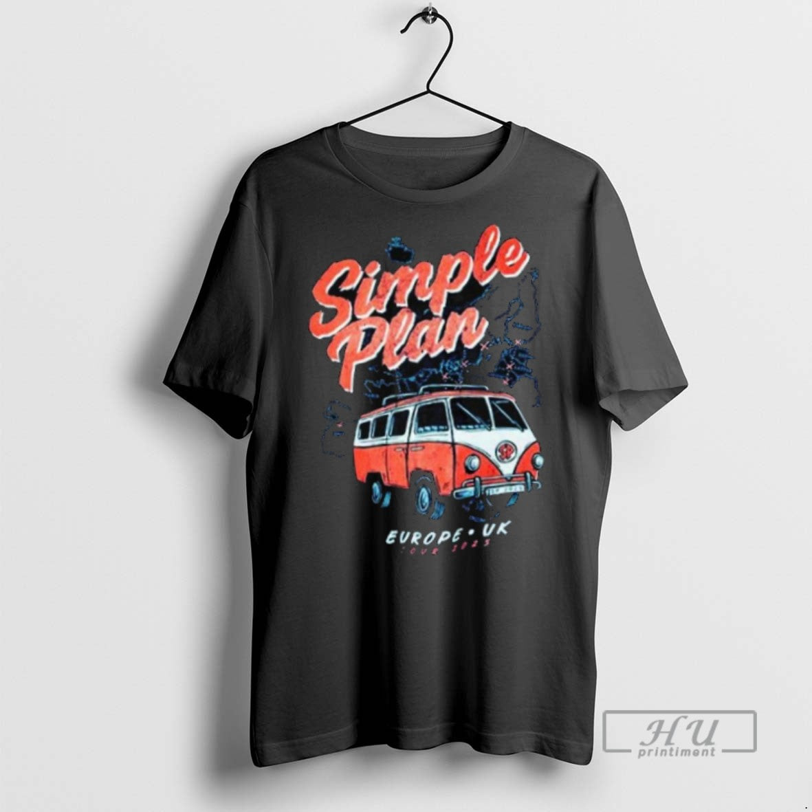 Officials Simple Plan Europe Uk Tour 2025 Exclusive - Adult & Kids T-Shirts, Sweatshirts & Hoodies apparel design preview 1