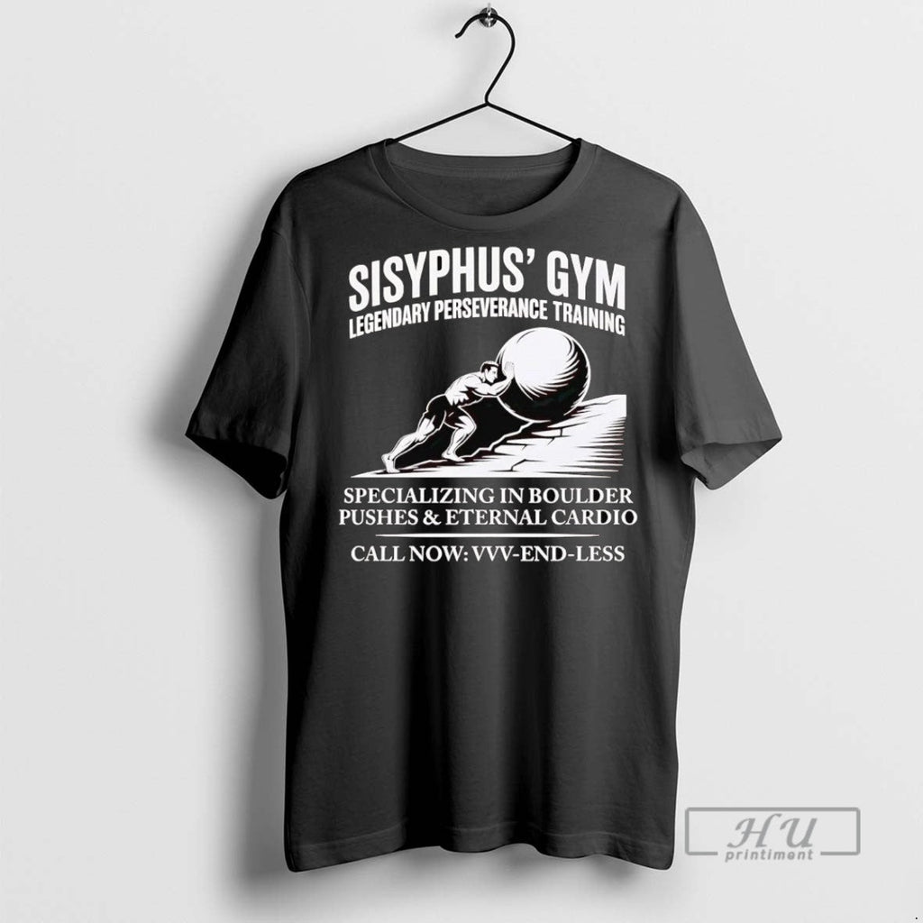 Officials Sisyphus Gym Legendary Perseverance - Adult & Kids T-Shirts, Sweatshirts & Hoodies apparel design preview 1
