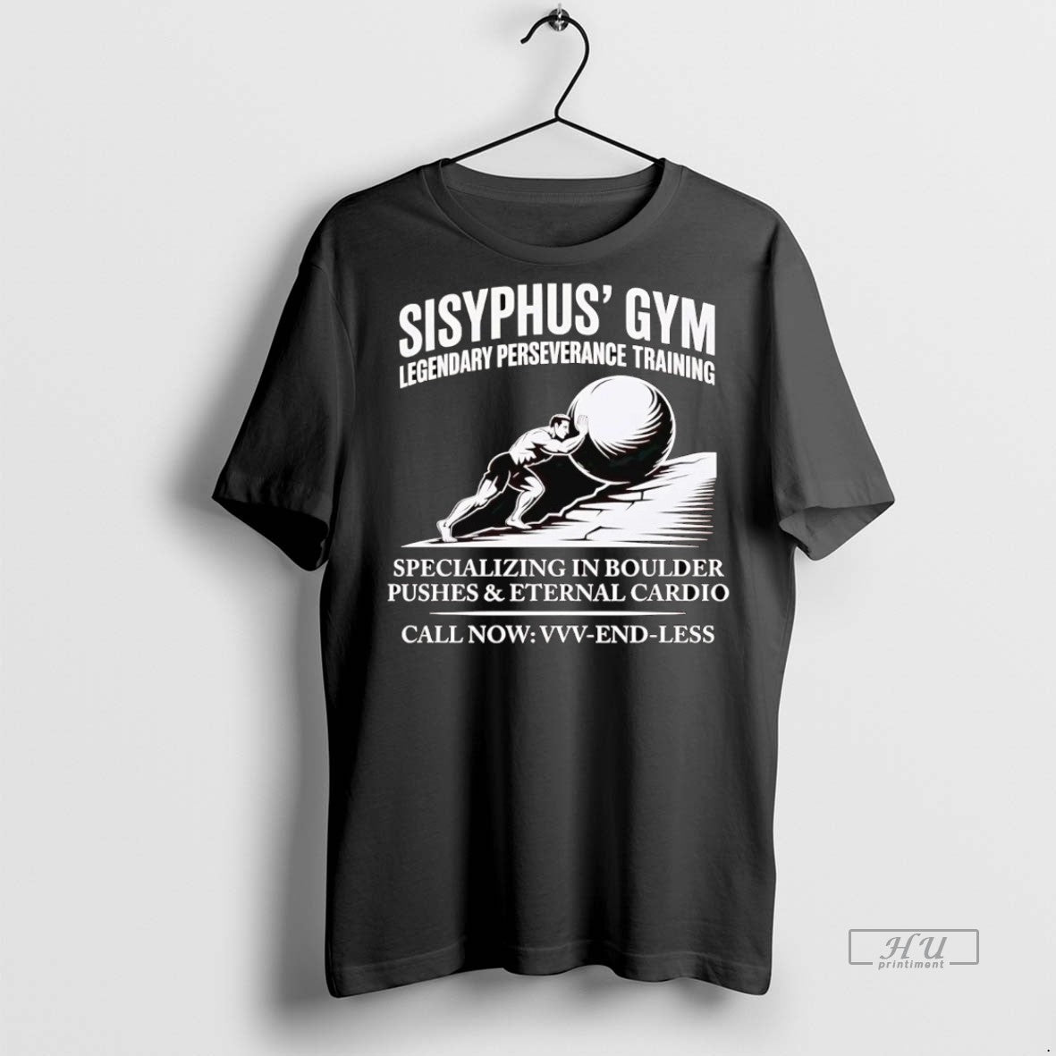 Officials Sisyphus Gym Legendary Perseverance - Adult & Kids T-Shirts, Sweatshirts & Hoodies apparel design preview 1