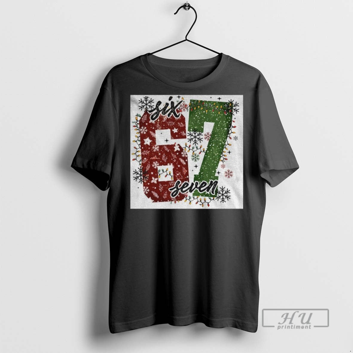 Officials Six Seven Meme Christmas 2025 - Adult & Kids T-Shirts, Sweatshirts & Hoodies apparel design preview 1