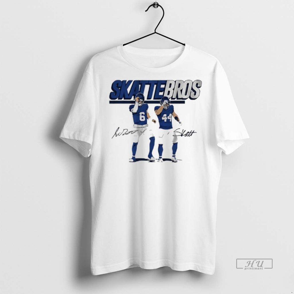 Officials Skattebros Jaxson Dart And Cam Skattebo New - Adult & Kids T-Shirts, Sweatshirts & Hoodies apparel design preview 1