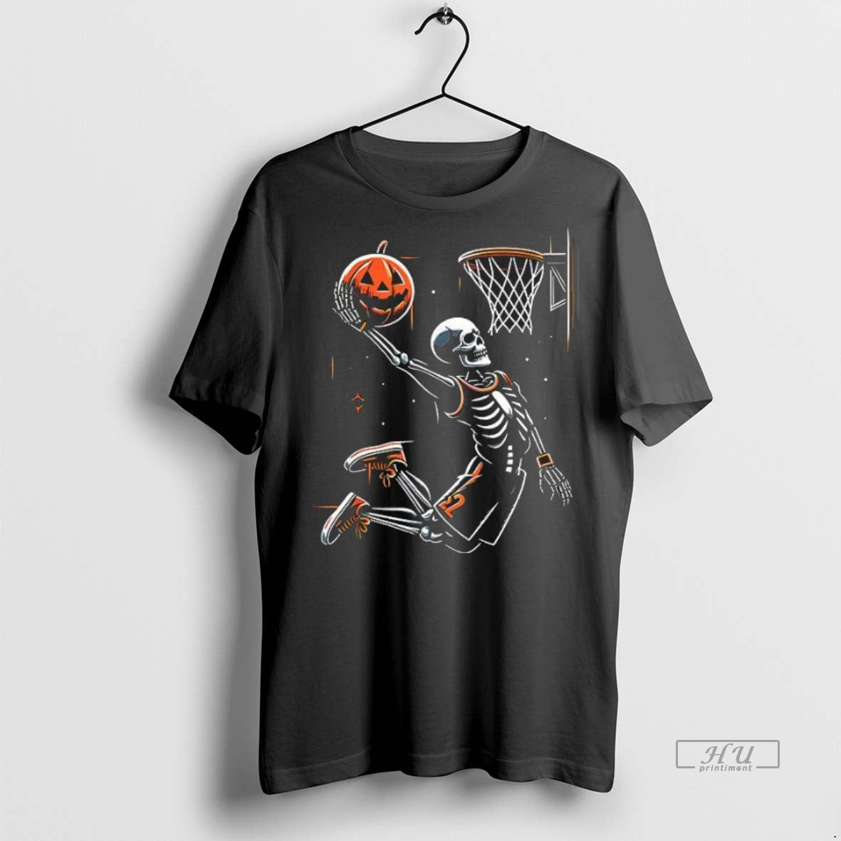 Officials Skeleton Basketball Player Men Boys Scary - Adult & Kids T-Shirts, Sweatshirts & Hoodies apparel design preview 1