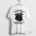 Officials Skeleton I Almost Gave A Fuck Scared The - Adult & Kids T-Shirts, Sweatshirts & Hoodies apparel design preview 1