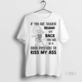 Officials Skeleton If You Are Talking Behind My Back - Adult & Kids T-Shirts, Sweatshirts & Hoodies apparel design preview 1