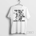 Officials Skeleton You Call It Ocd I Put The Fucking - Adult & Kids T-Shirts, Sweatshirts & Hoodies apparel design preview 1