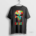 Officials Skull X Minnesota Vikings Autism Its Ok To - Adult & Kids T-Shirts, Sweatshirts & Hoodies apparel design preview 1