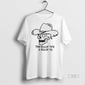 Officials Skull Cowboy This Killin Time Is Me Sweater - Adult & Kids T-Shirts, Sweatshirts & Hoodies apparel design preview 1