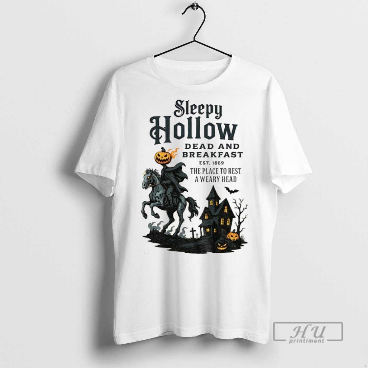 Officials Sleepy Hollow Dead And Breakfast Est 1869 - Adult & Kids T-Shirts, Sweatshirts & Hoodies apparel design preview 1