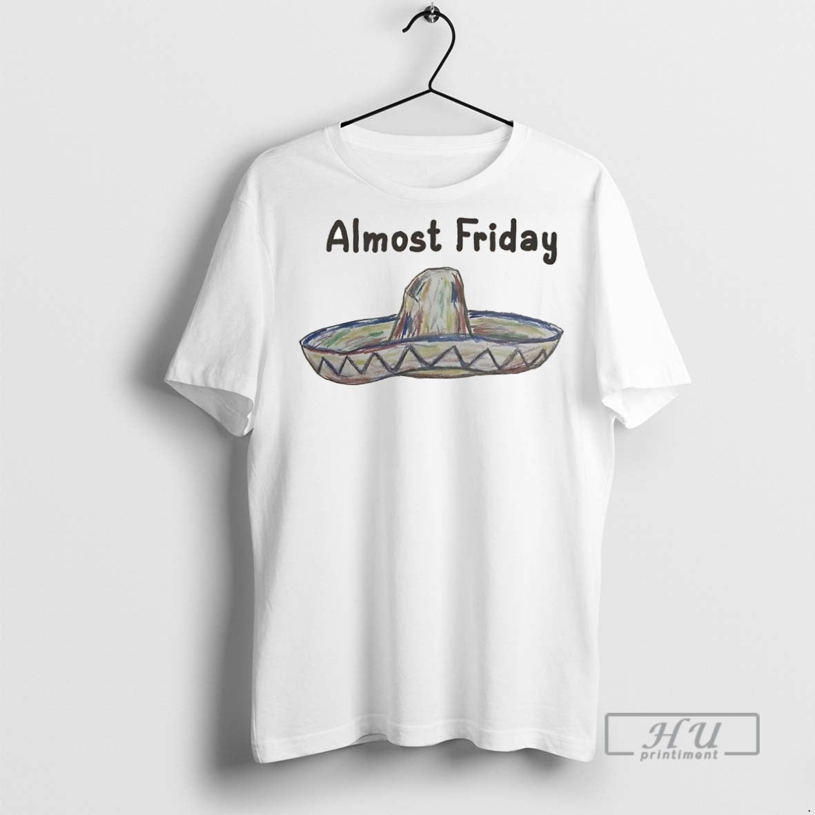 Officials Sombrero Almost Friday Government Shutdown - Adult & Kids T-Shirts, Sweatshirts & Hoodies apparel design preview 1