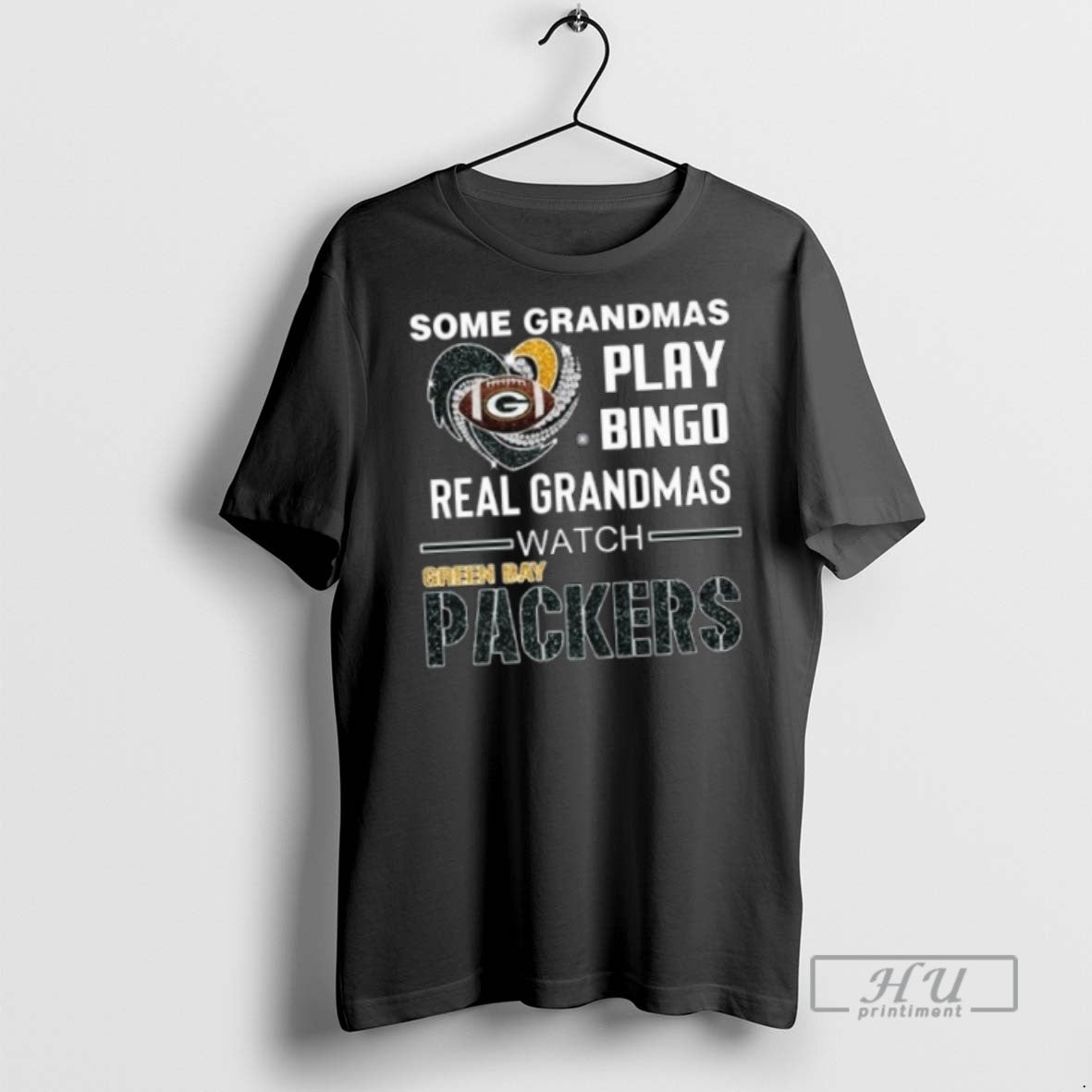 Officials Some Grandmas Play Bingo Real Watch Green - Adult & Kids T-Shirts, Sweatshirts & Hoodies apparel design preview 1