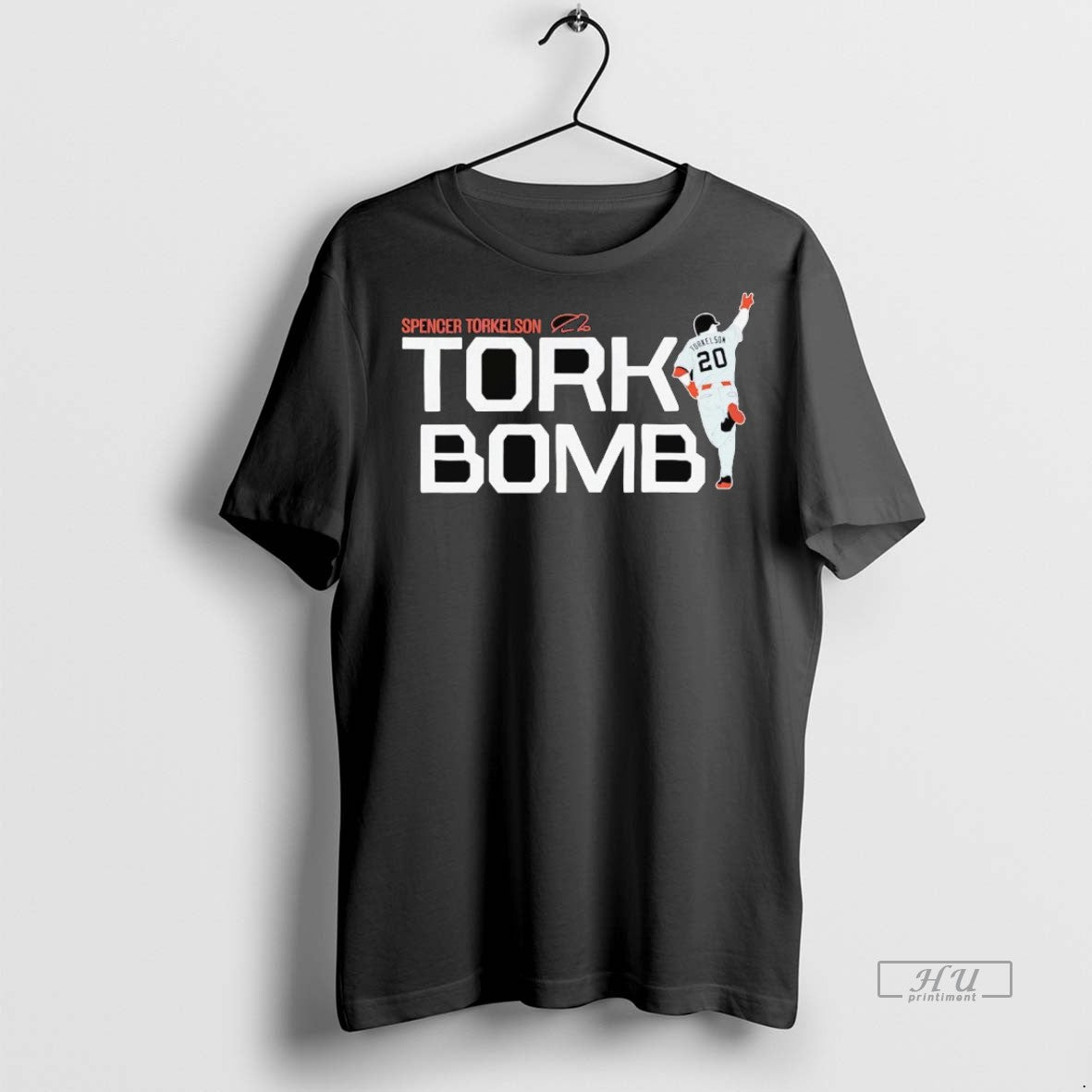Officials Spencer Torkelson Tork Bomb Signature - Adult & Kids T-Shirts, Sweatshirts & Hoodies apparel design preview 1