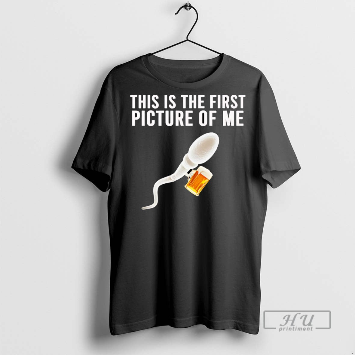 Officials Sperm Beer This Is The First Picture Of Me - Adult & Kids T-Shirts, Sweatshirts & Hoodies apparel design preview 1