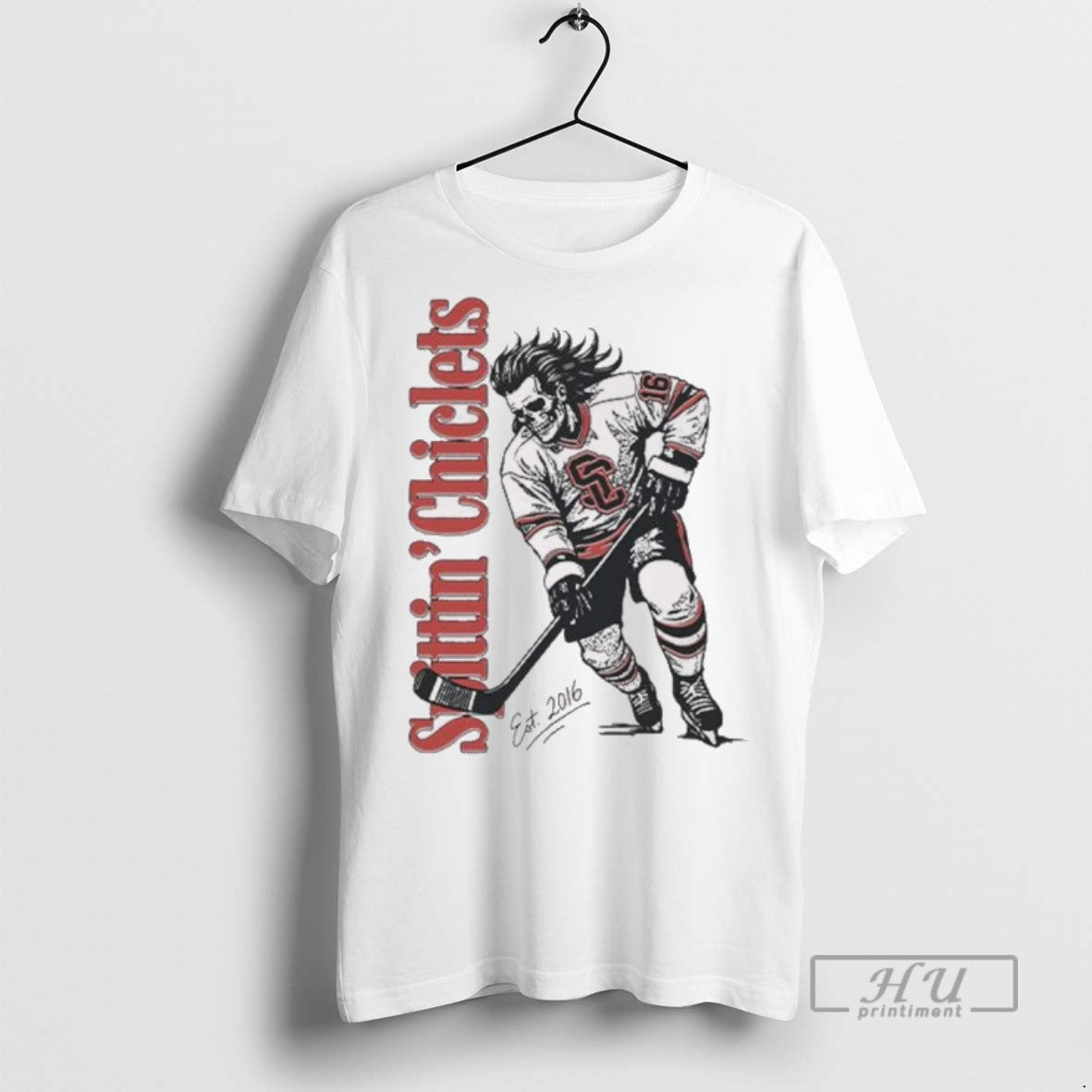 Officials Spittin Chiclets Skullet Vertical Ice - Adult & Kids T-Shirts, Sweatshirts & Hoodies apparel design preview 1