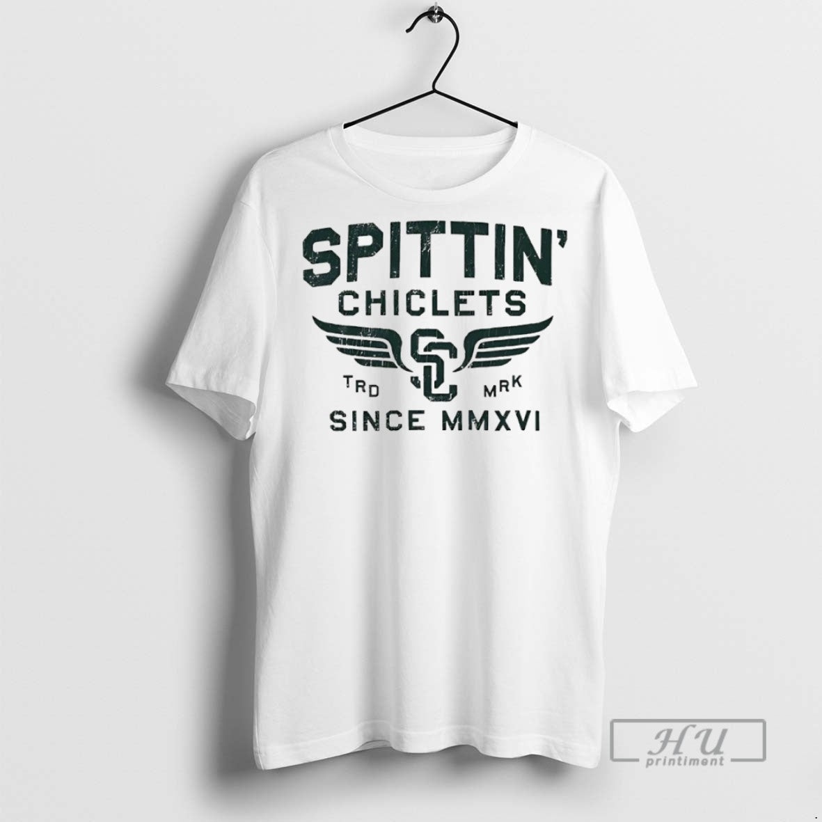 Officials Spittin Chiclets Wings Since Mmxvi - Adult & Kids T-Shirts, Sweatshirts & Hoodies apparel design preview 1