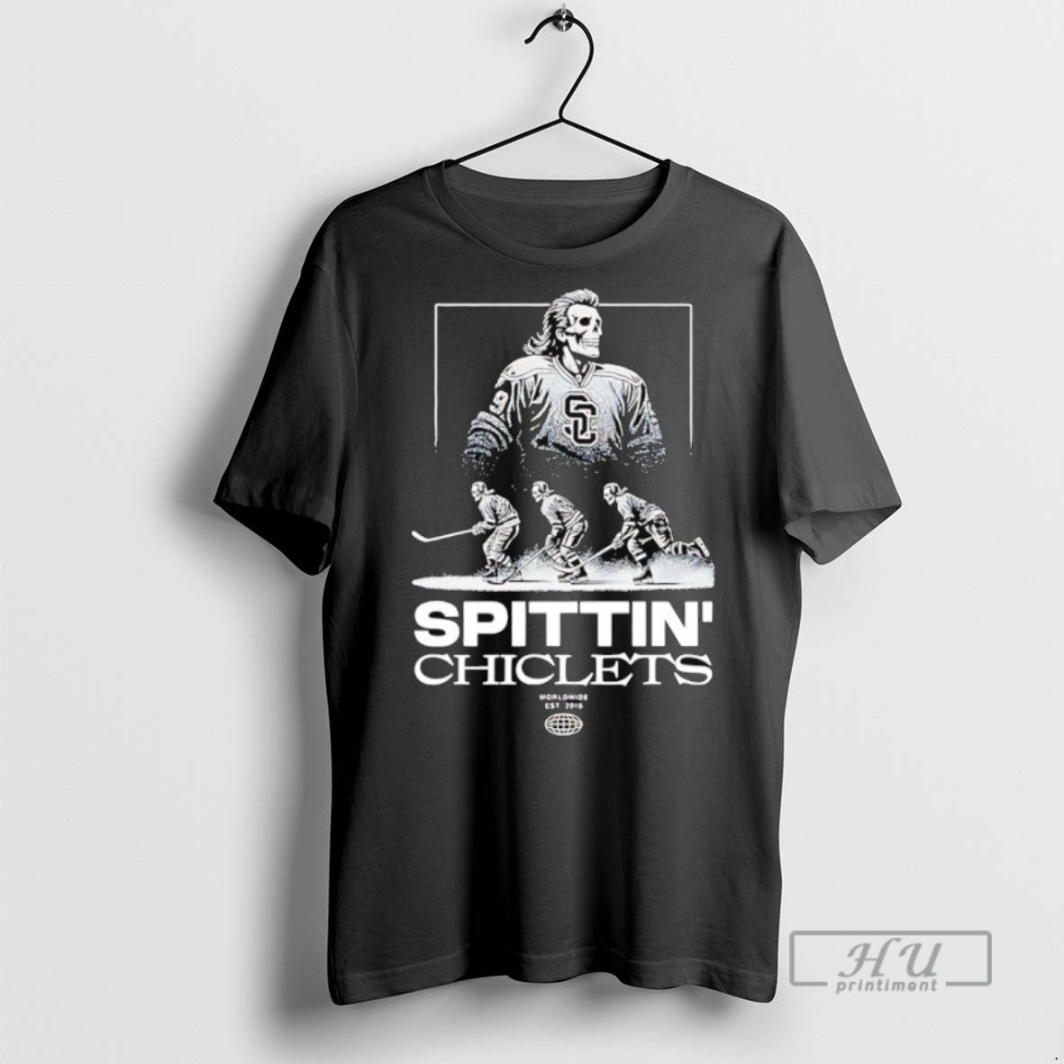 Officials Spittin Chiclets Worldwide Est 2016 - Adult & Kids T-Shirts, Sweatshirts & Hoodies apparel design preview 1