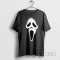 Officials Spooky Scary Ghost Face Horror Party Mask - Adult & Kids T-Shirts, Sweatshirts & Hoodies apparel design preview 1