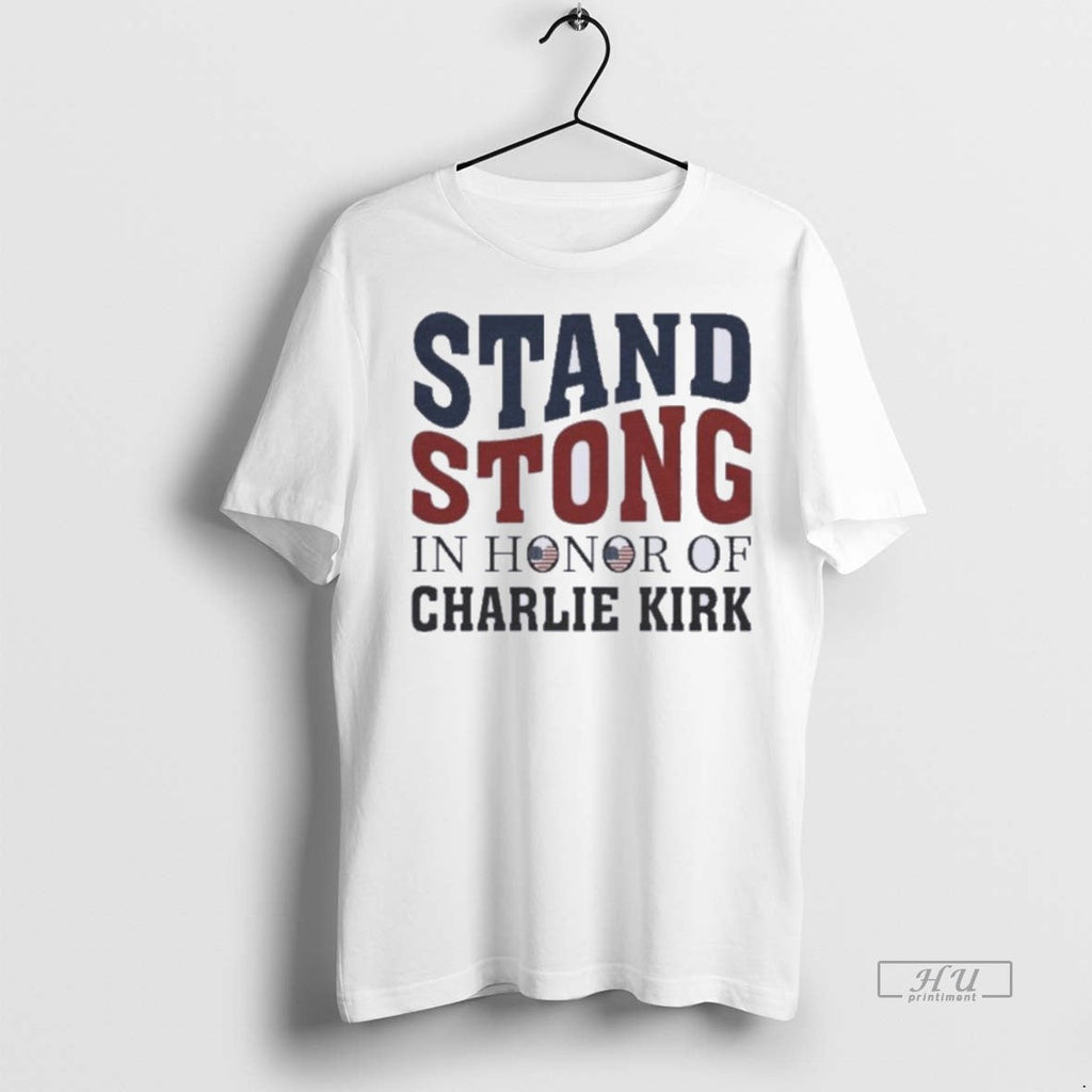 Officials Stand Stong In Honor Of Charlie Kirk - Adult & Kids T-Shirts, Sweatshirts & Hoodies apparel design preview 1