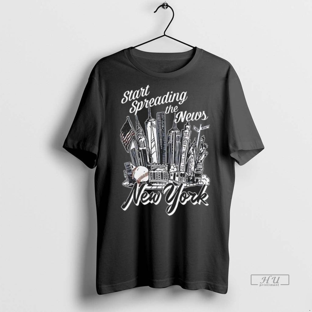 Officials Start Spreading The News City Of New York - Adult & Kids T-Shirts, Sweatshirts & Hoodies apparel design preview 1