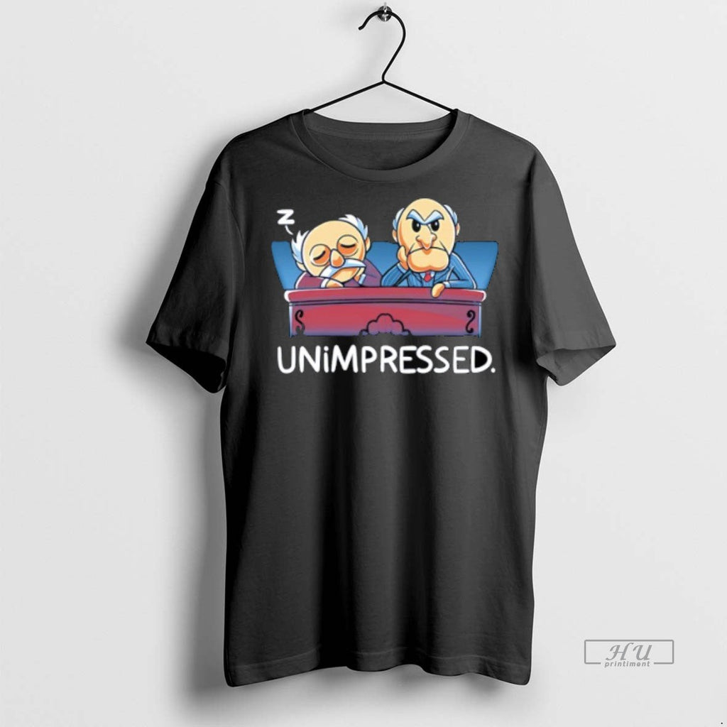 Officials Statler And Waldorf Unimpressed Sweater - Adult & Kids T-Shirts, Sweatshirts & Hoodies apparel design preview 1