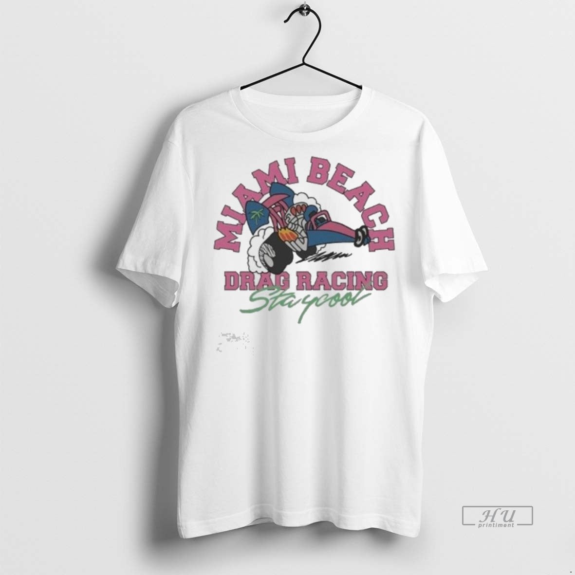 Officials Staycool Miami Beach Racing Sweater - Adult & Kids T-Shirts, Sweatshirts & Hoodies apparel design preview 1
