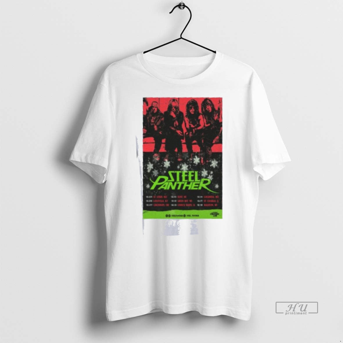 Officials Steel Panther December Shows 2025 Sweater - Adult & Kids T-Shirts, Sweatshirts & Hoodies apparel design preview 1