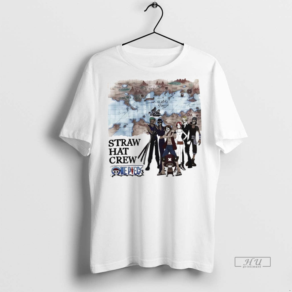 Officials Straw Hat Crew Grand Line Map Sweater - Adult & Kids T-Shirts, Sweatshirts & Hoodies apparel design preview 1