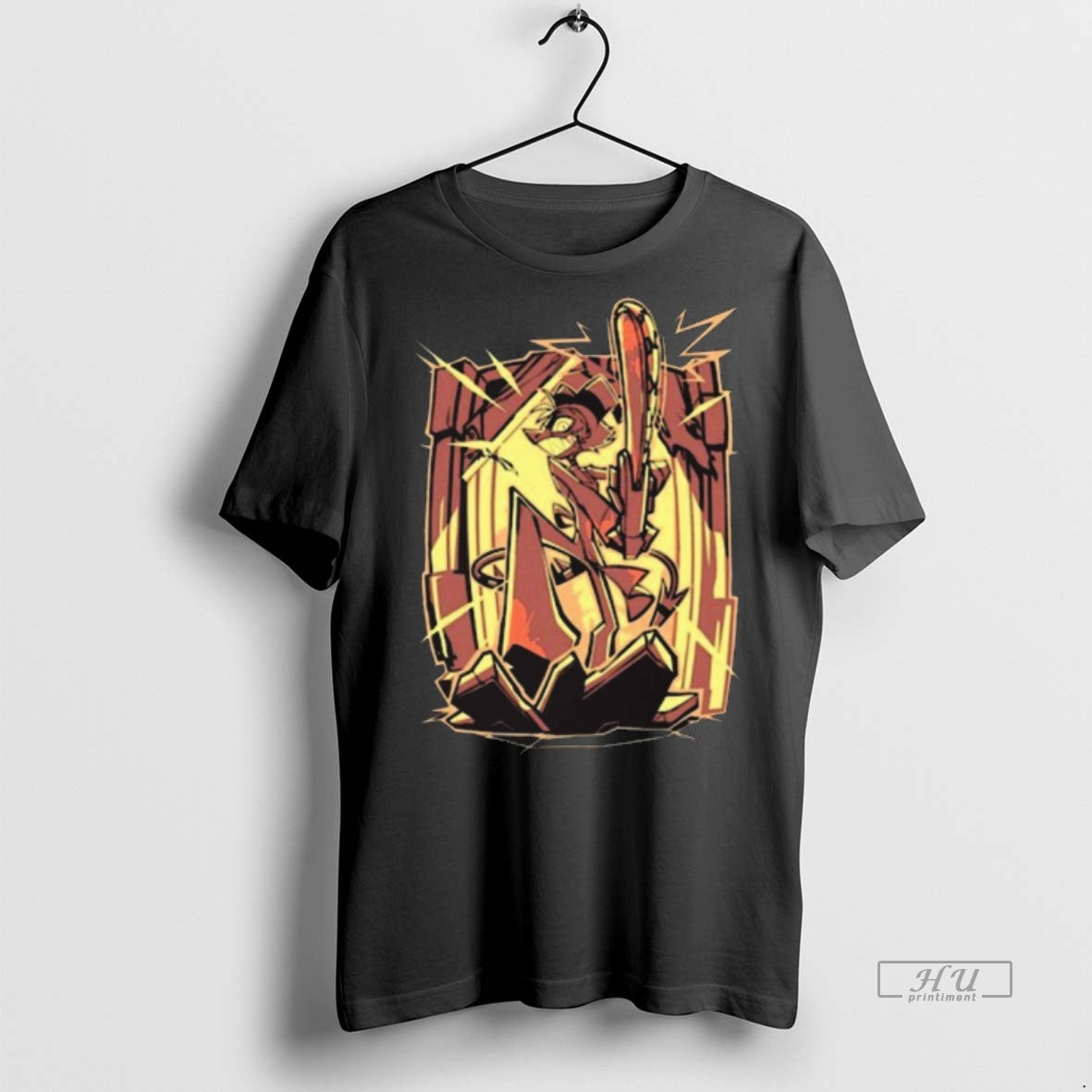 Officials Striker Halloween Shark Robot Helluva Boss - Adult & Kids T-Shirts, Sweatshirts & Hoodies apparel design preview 1