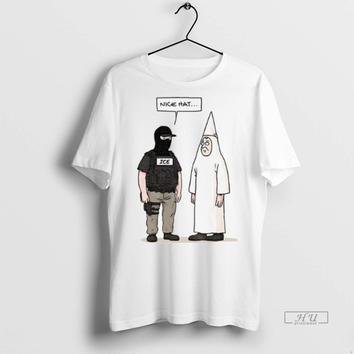 Officials Subtle Fuck Trump Ice Nice Hat Sweater - Adult & Kids T-Shirts, Sweatshirts & Hoodies apparel design preview 1
