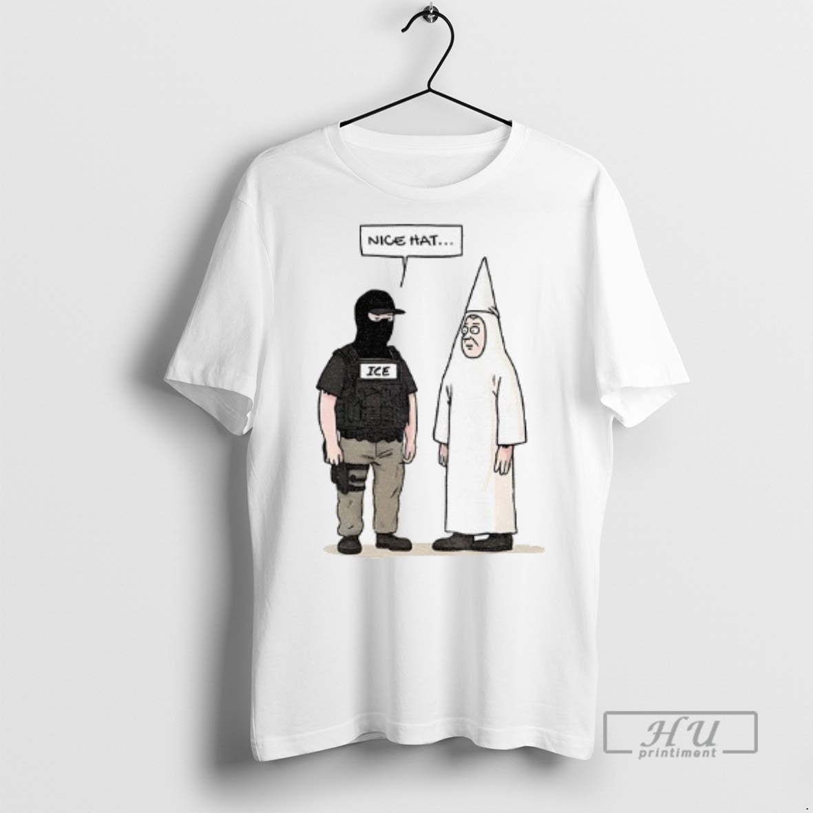 Officials Subtle Fuck Trump Ice Nice Hat - Adult & Kids T-Shirts, Sweatshirts & Hoodies apparel design preview 1