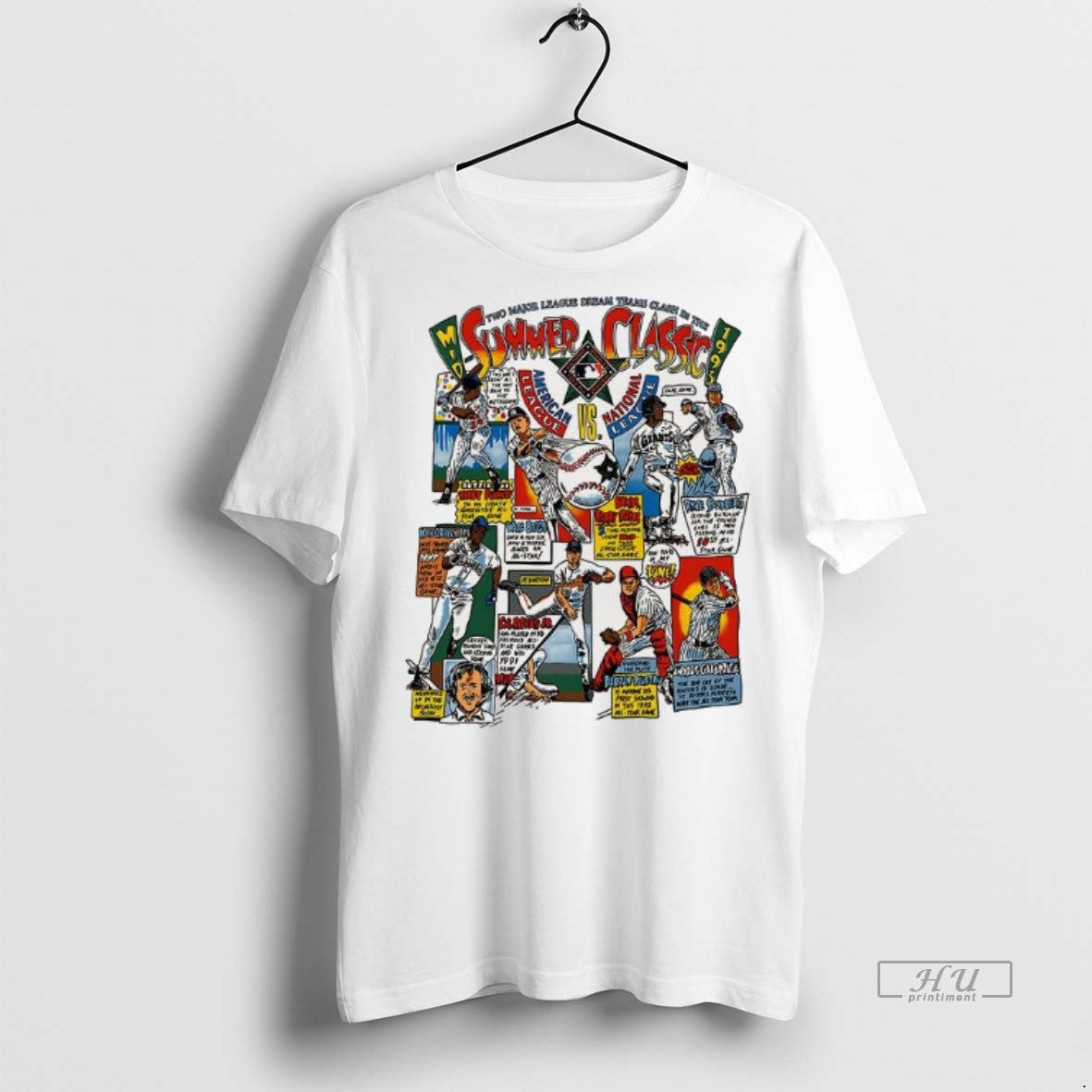 Officials Summer Classic Two Major League Dream Teams - Adult & Kids T-Shirts, Sweatshirts & Hoodies apparel design preview 1