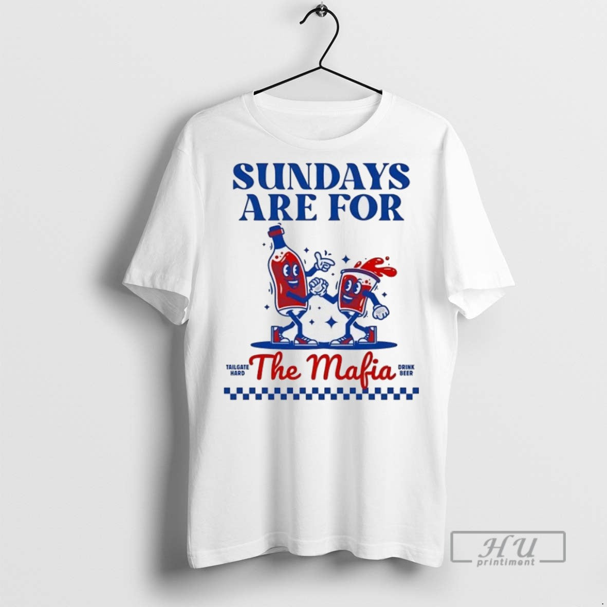 Officials Sundays Are For The Mafia Tailgate Hard - Adult & Kids T-Shirts, Sweatshirts & Hoodies apparel design preview 1