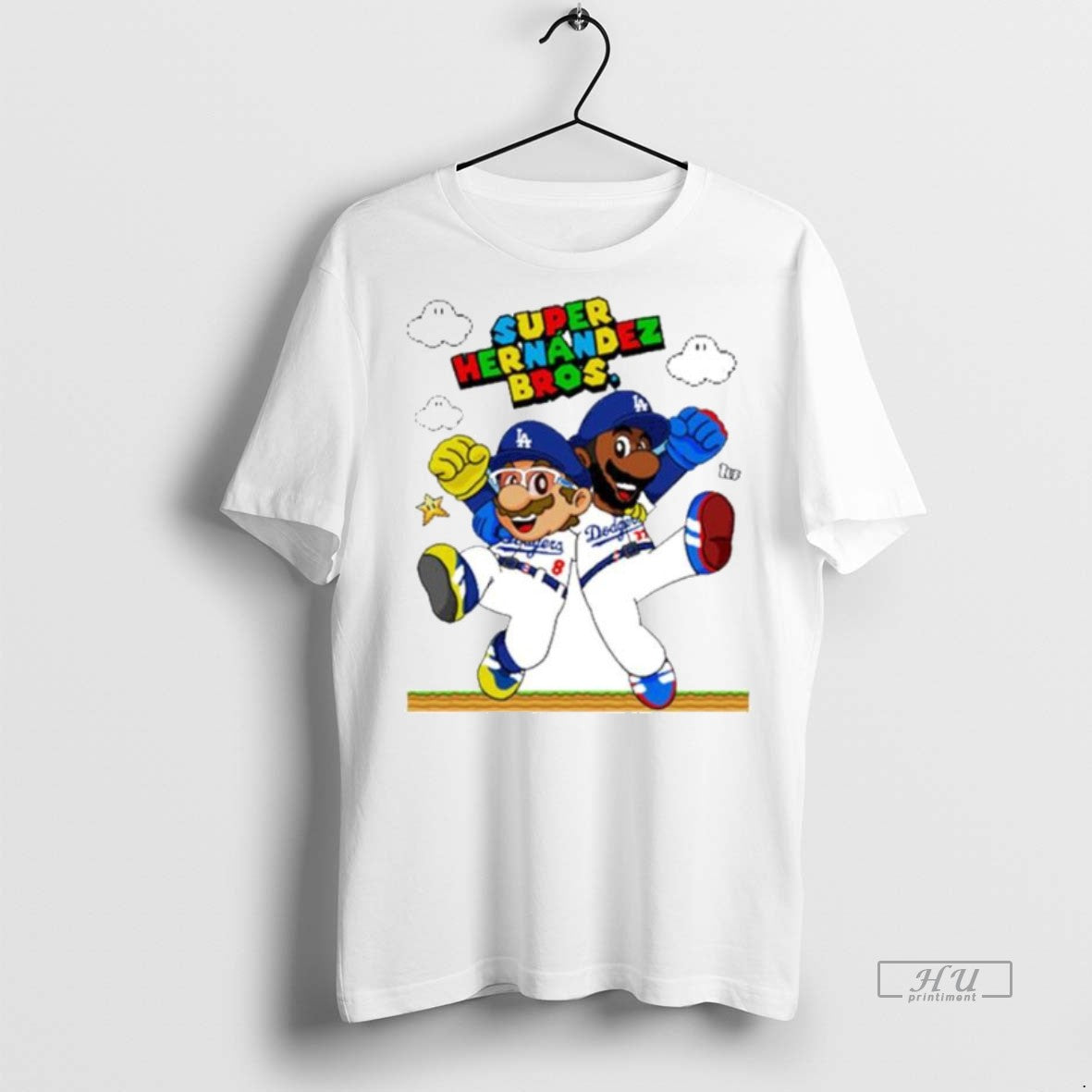 Officials Super Hernandez Bros Los Angeles Ornaments - Adult & Kids T-Shirts, Sweatshirts & Hoodies apparel design preview 1