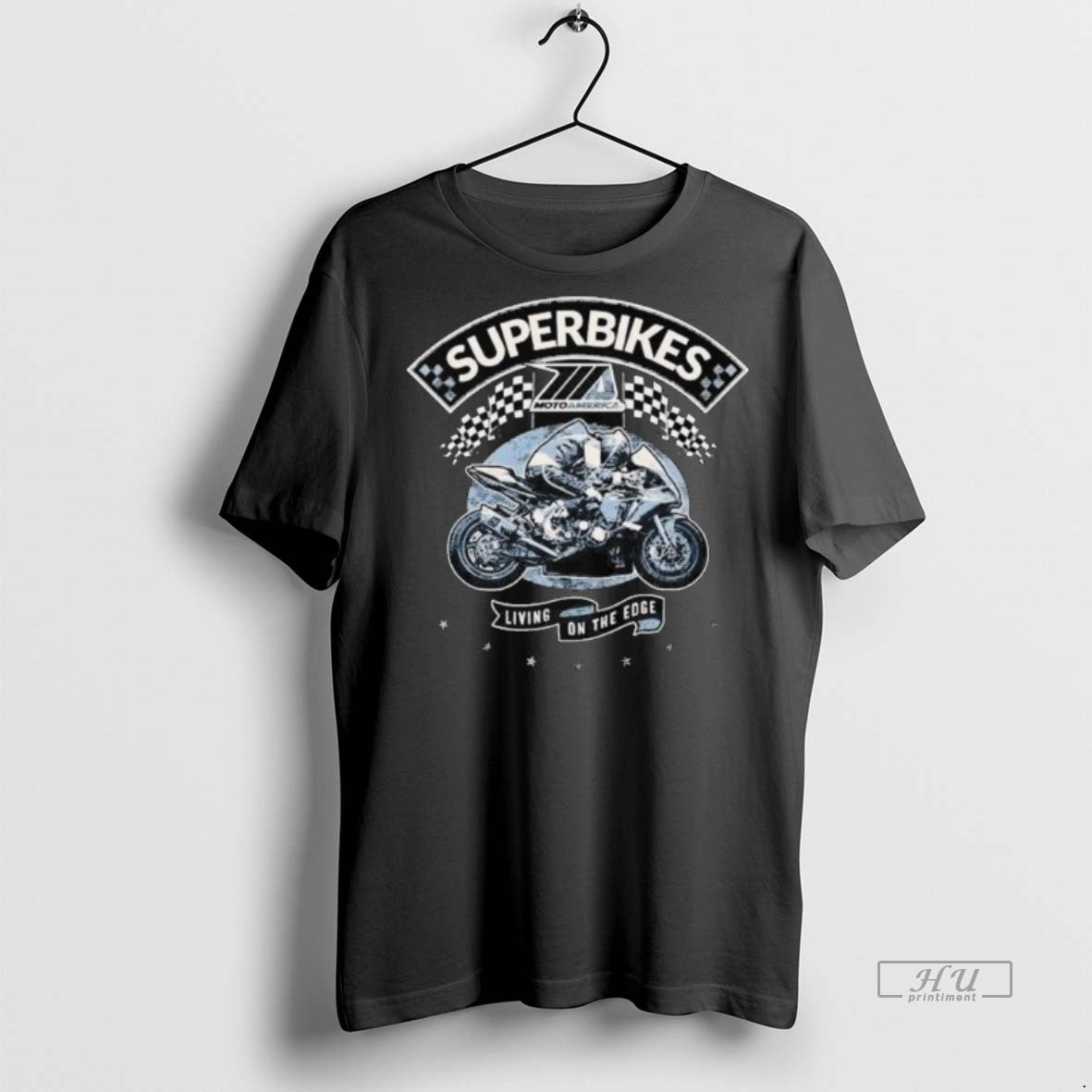 Officials Superbikes Motoamerica Living On The Edge - Adult & Kids T-Shirts, Sweatshirts & Hoodies apparel design preview 1