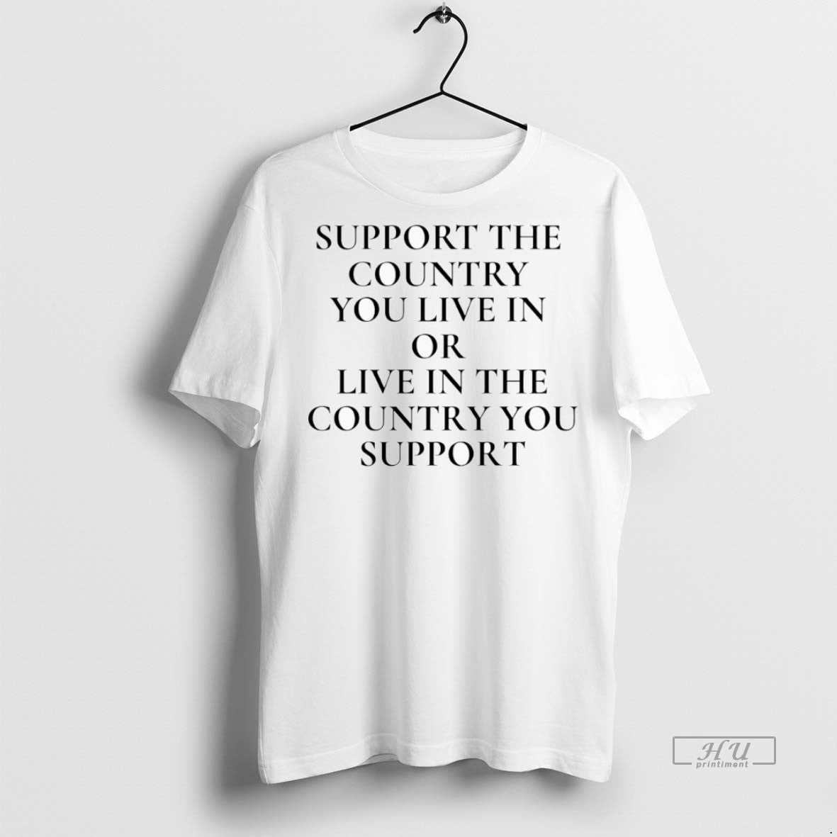 Officials Support The Country You Live In Or - Adult & Kids T-Shirts, Sweatshirts & Hoodies apparel design preview 1